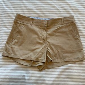 Jcrew chino shorts khaki